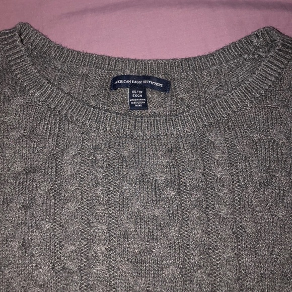 American eagle knitted long sleeve sweater - Picture 2 of 2